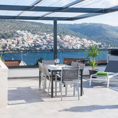 Penthouse Adriatic Blue Apartment Trogir Exterior photo