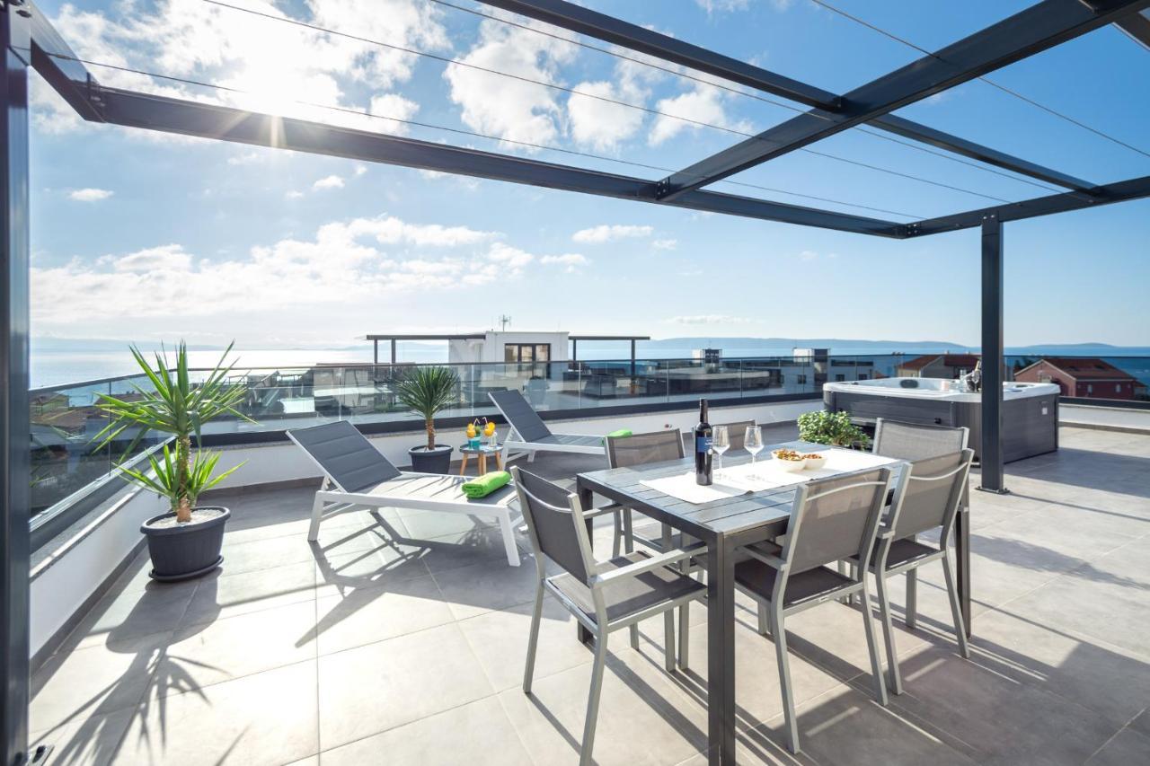 Penthouse Adriatic Blue Apartment Trogir Exterior photo