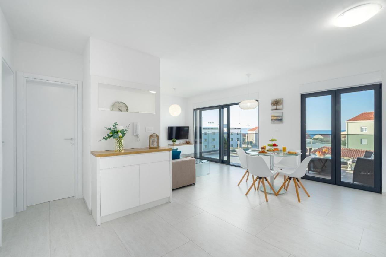 Penthouse Adriatic Blue Apartment Trogir Exterior photo